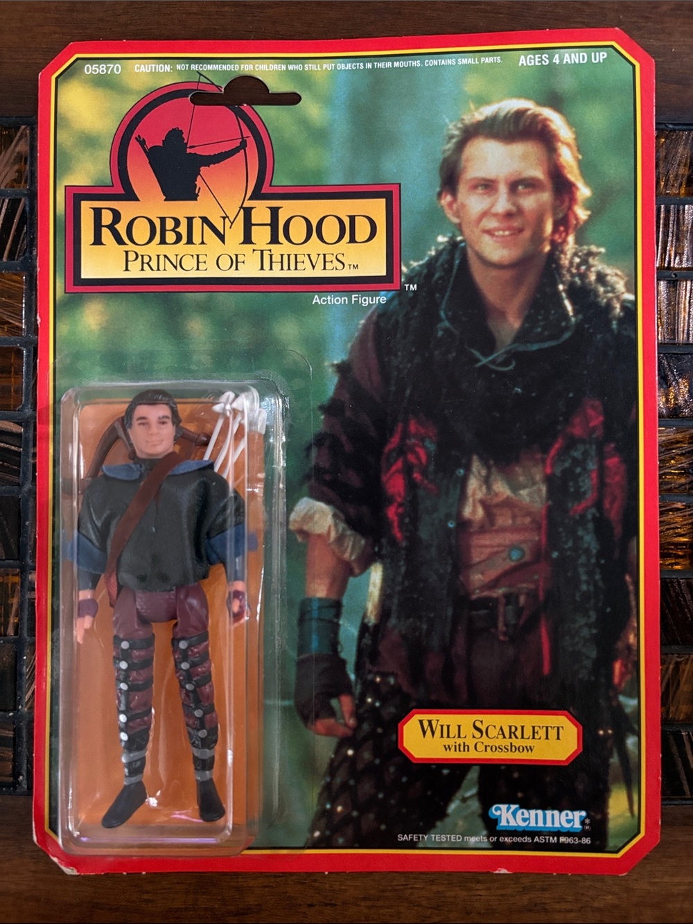 Robin Hood Prince of Thieves Will Scarlett Action Figure - Black, Brown, Red